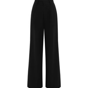 Myra Swim Sienna Elegant Black Wide-Leg Women's Pants